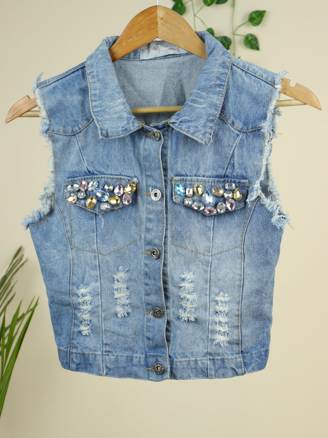 Stoned Denim Jacket - 30"