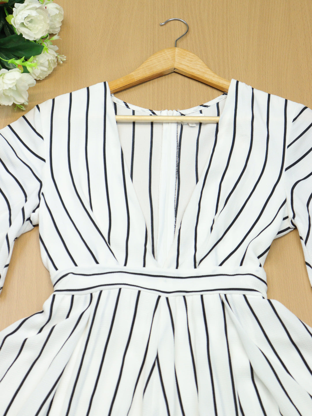 Striped Jumpsuit - 36"
