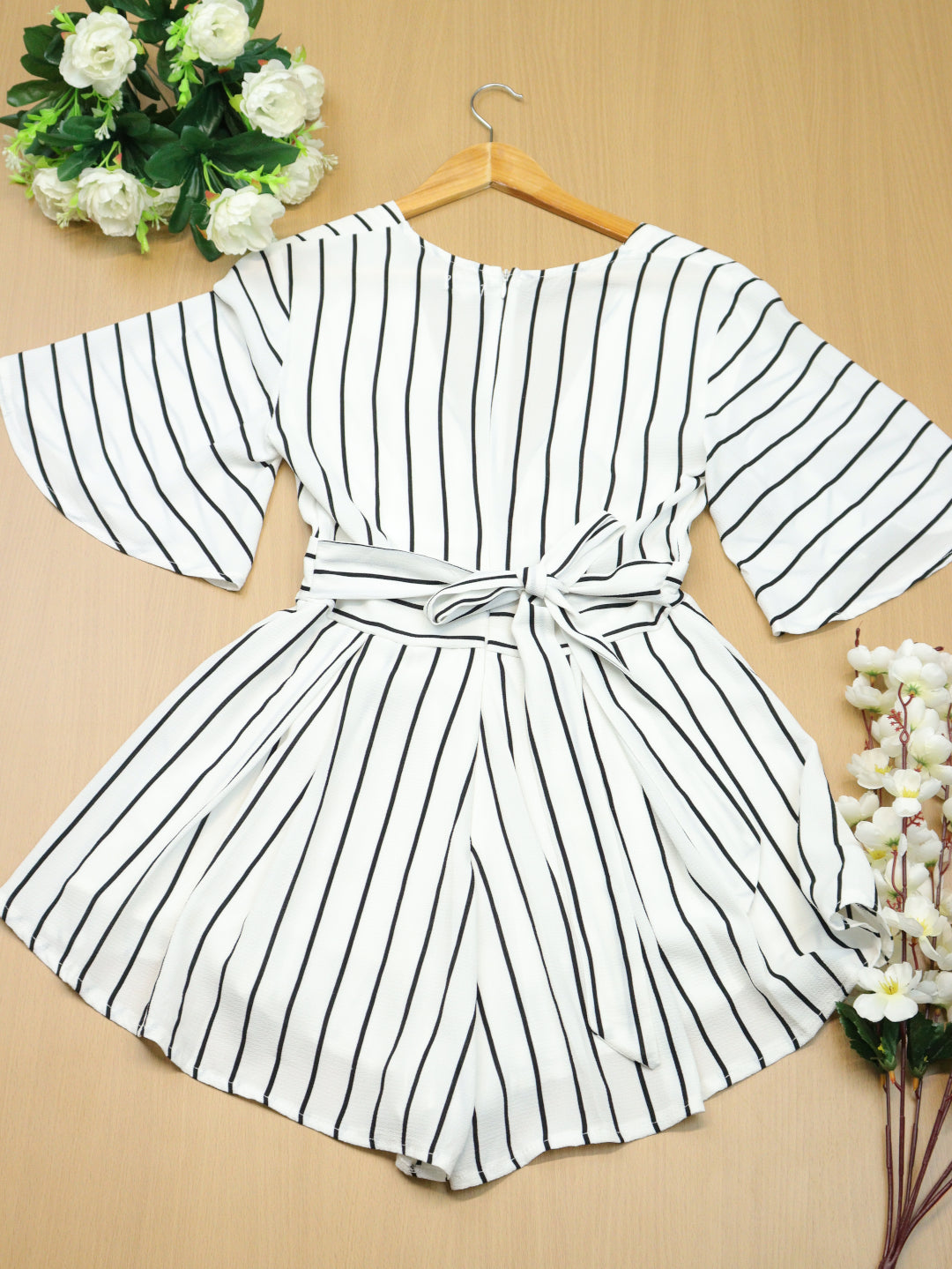 Striped Jumpsuit - 36"