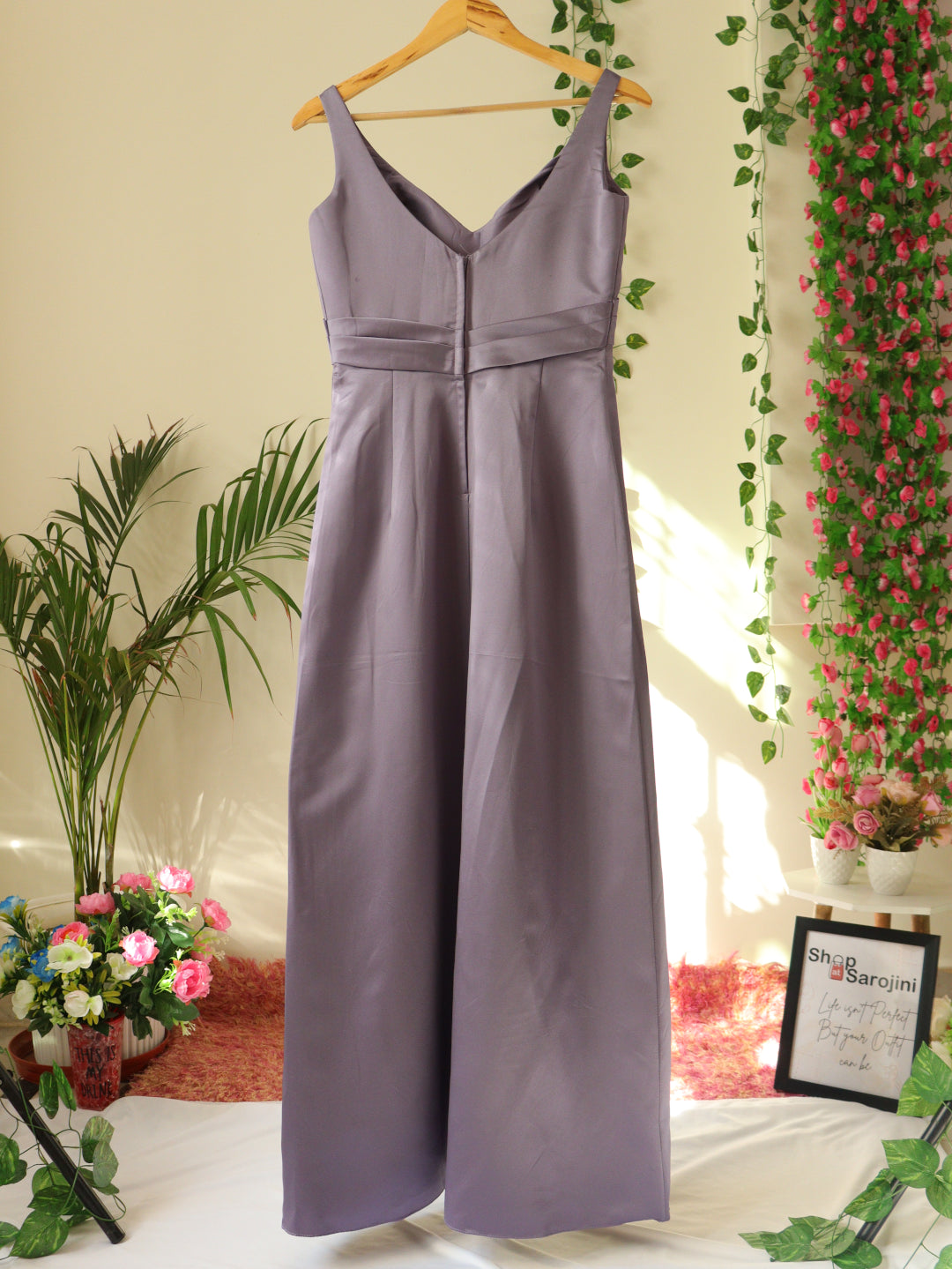 V-Neck Gown - 34"