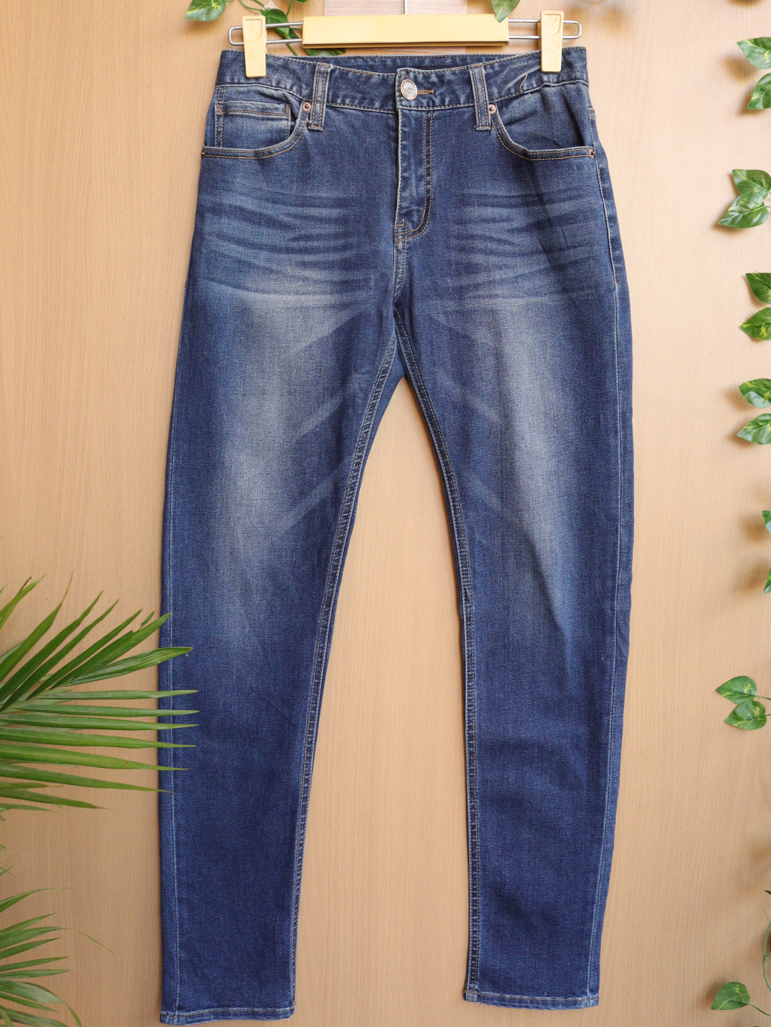 Shaded Blue Jeans - 28"