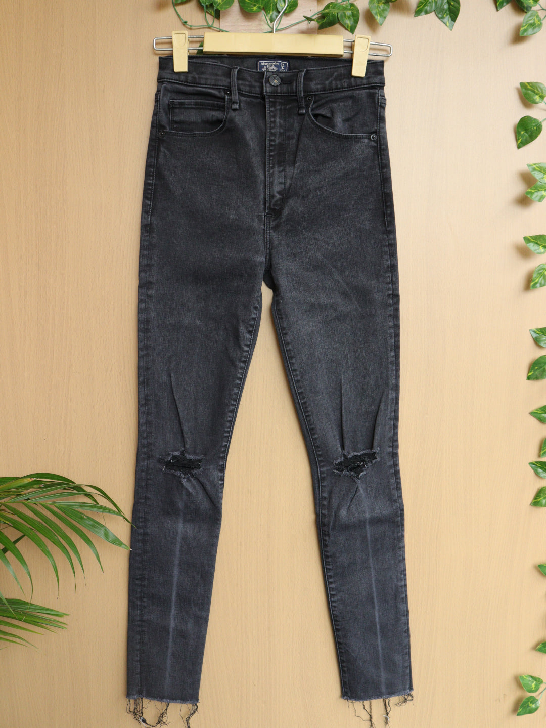 Faded Black Jeans - 26"