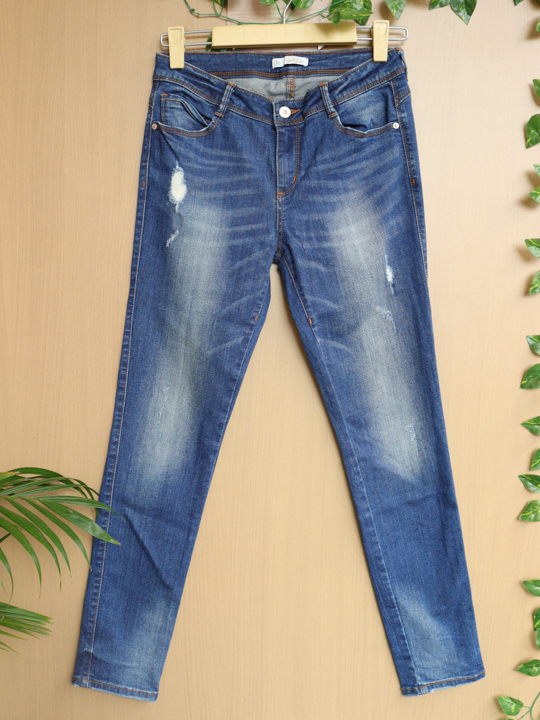 Blue Shaded Jeans - 28"