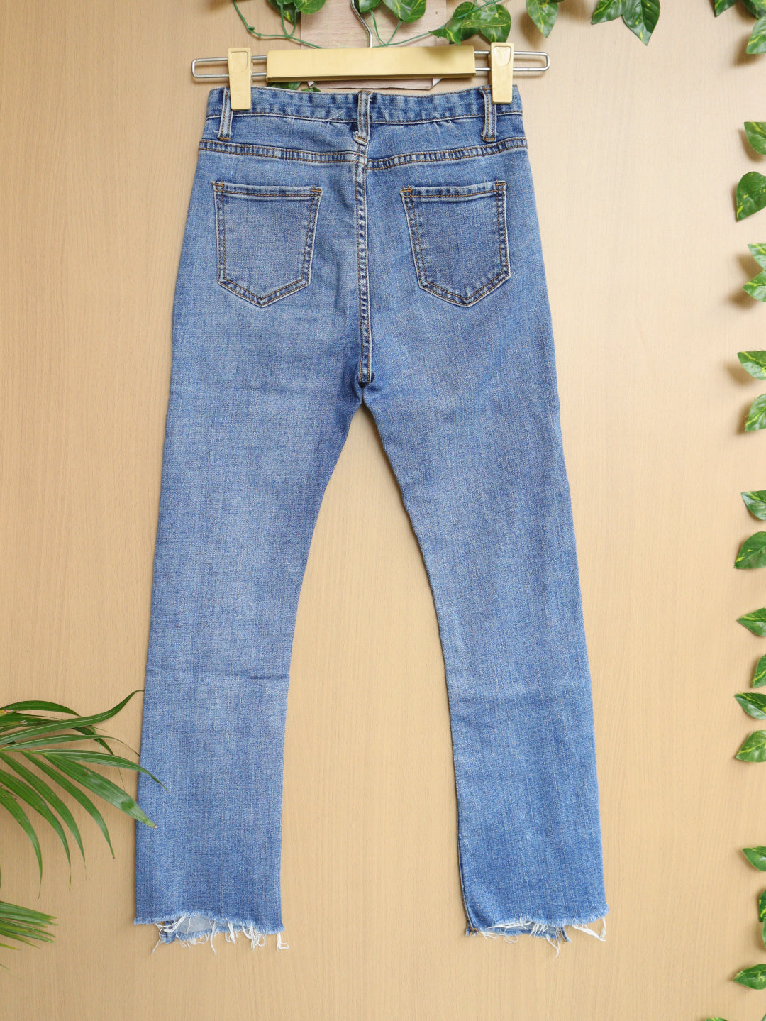 Edges Cut Jeans - 24"
