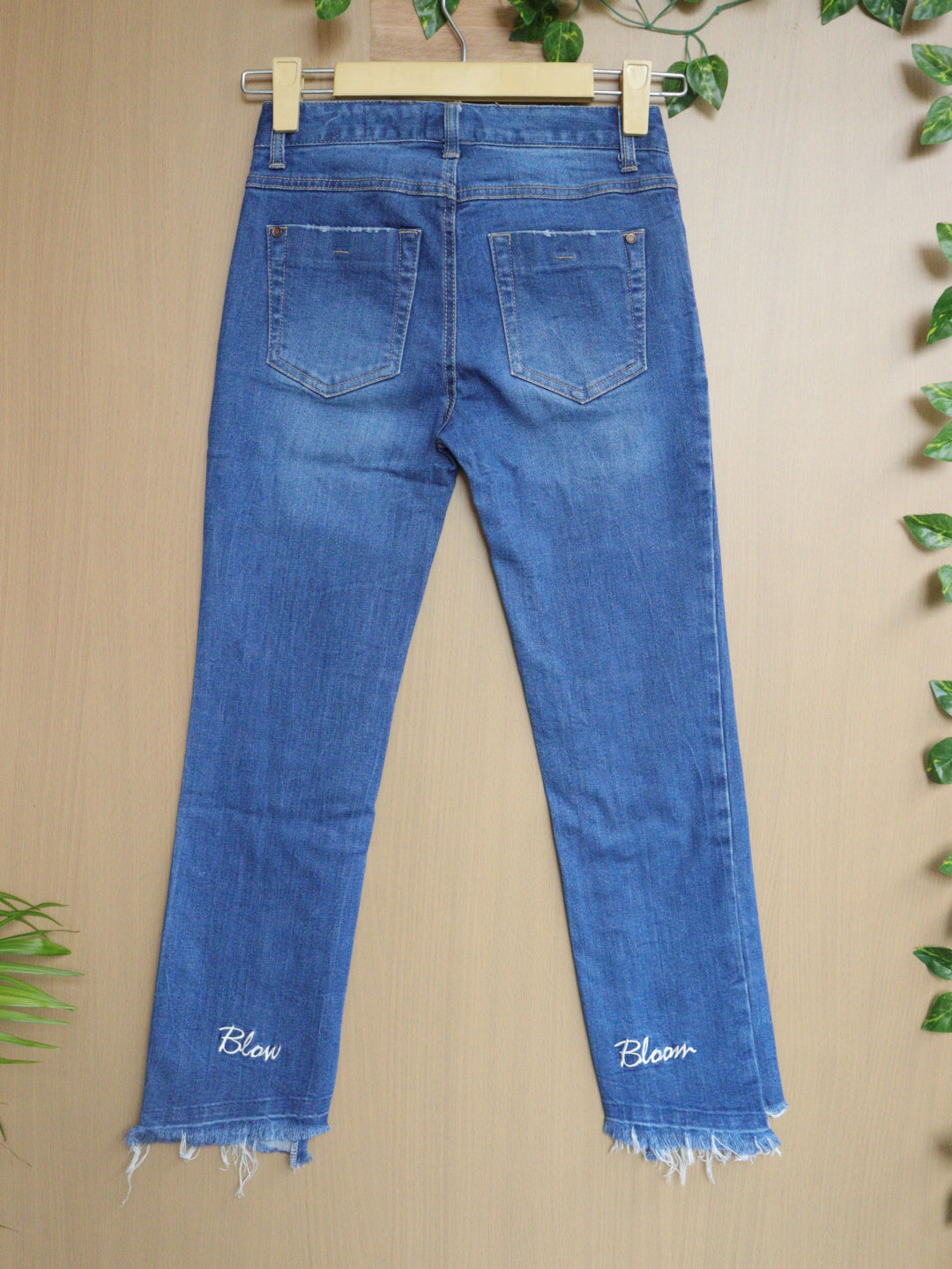 Ripped Bottom Jeans - 24"