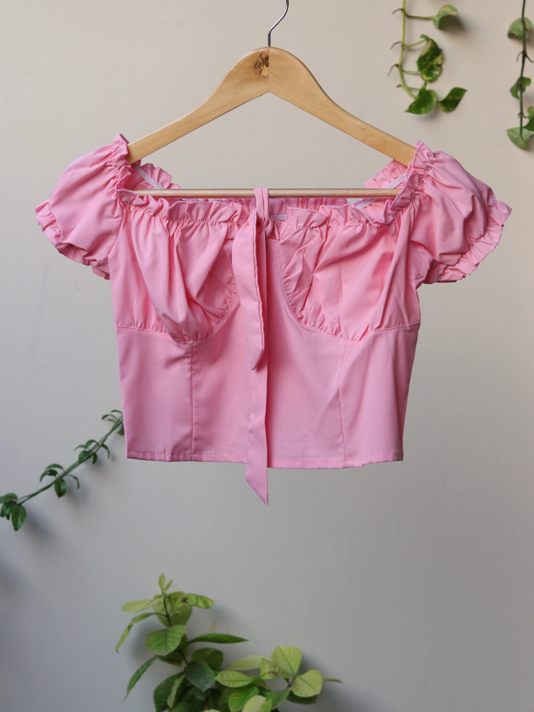 Off Shoulder Frill Top - 30"