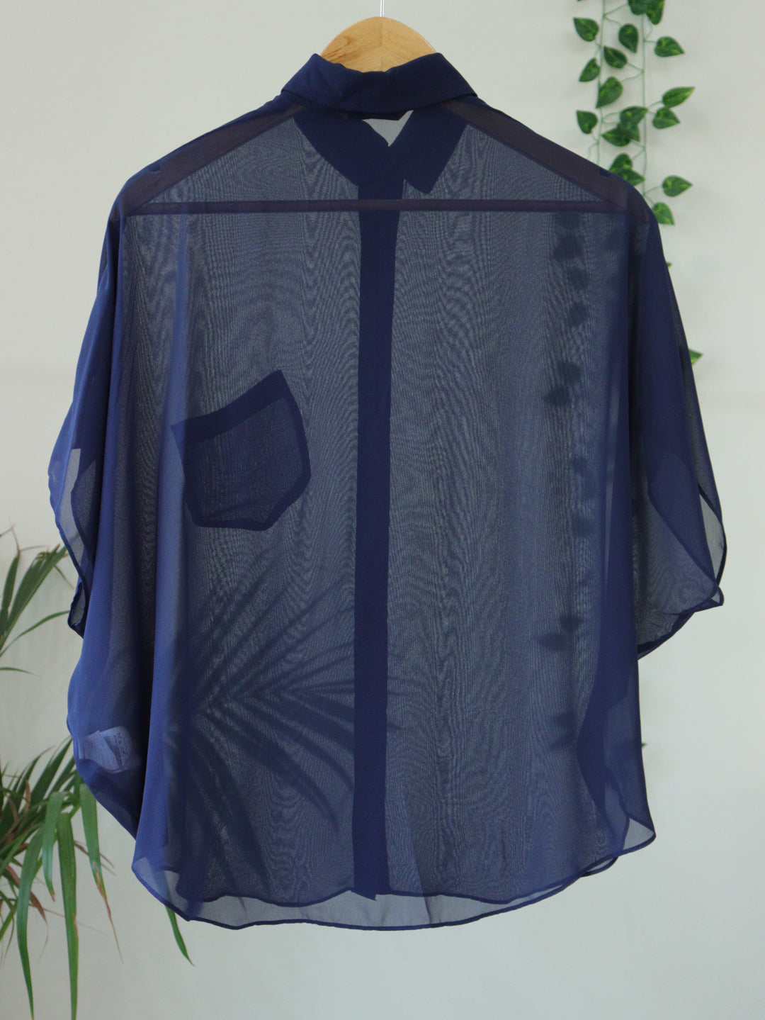 Blue Printed Shirt - 40"