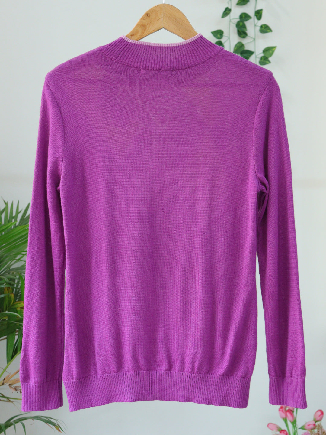 Purple Turtle Neck - 40"