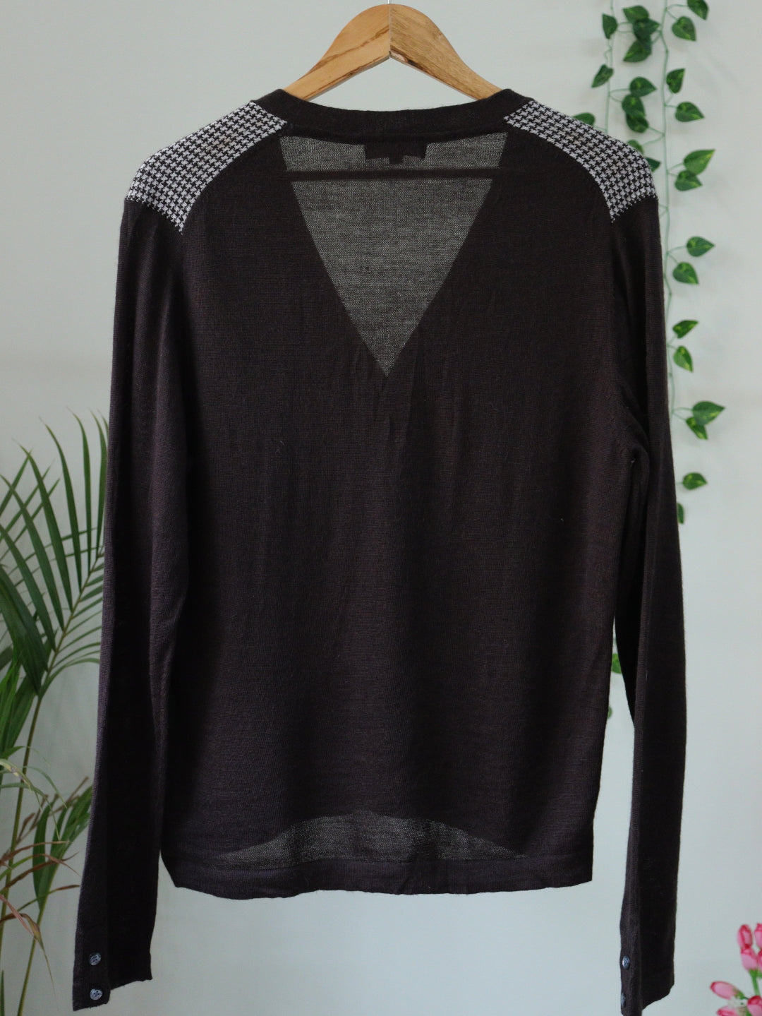 Brown Cardigan - 40"