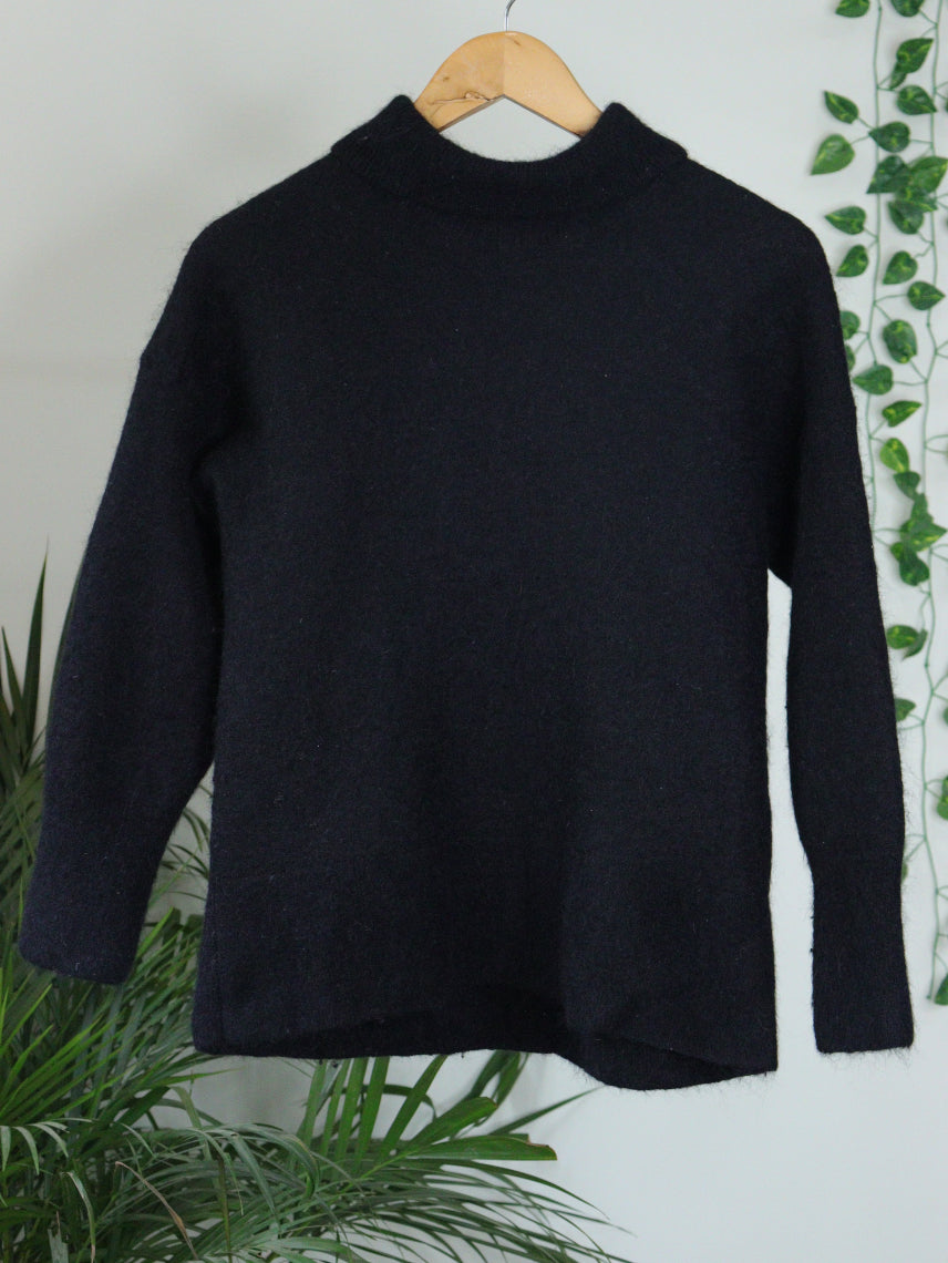 Black Turtle Neck - 38"
