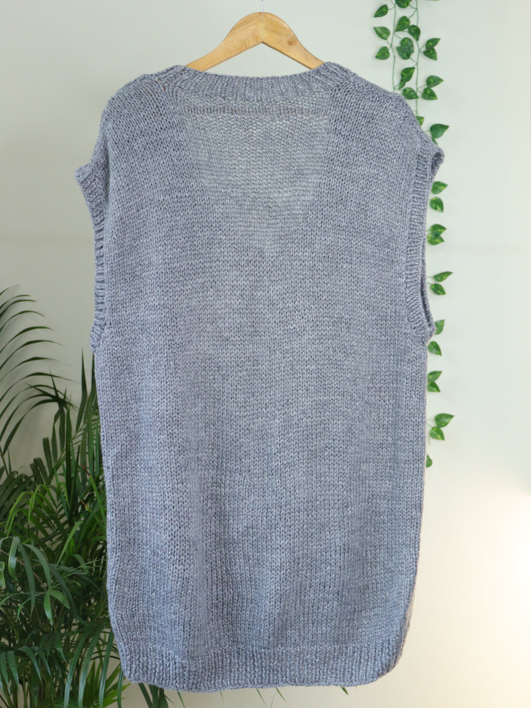 Grey Sweater Vest - 46"