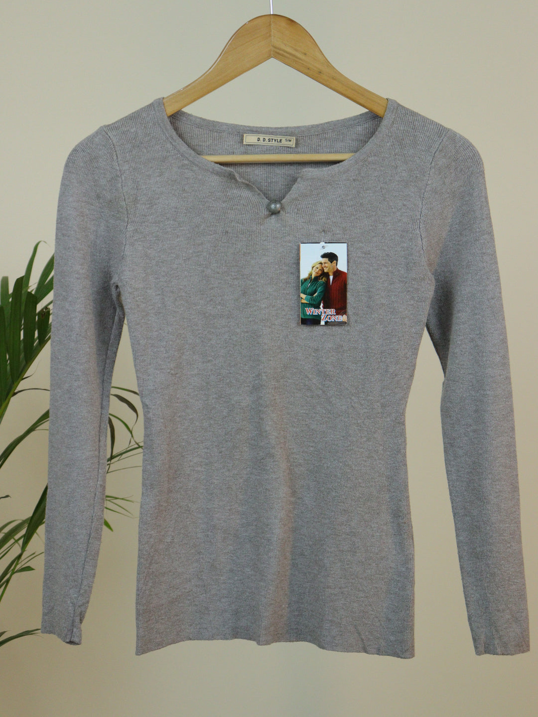 Grey Winter Top - 30"