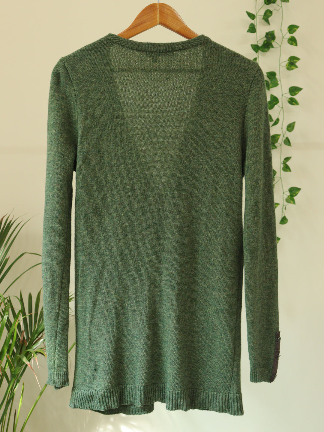 Green Cardigan - 38"