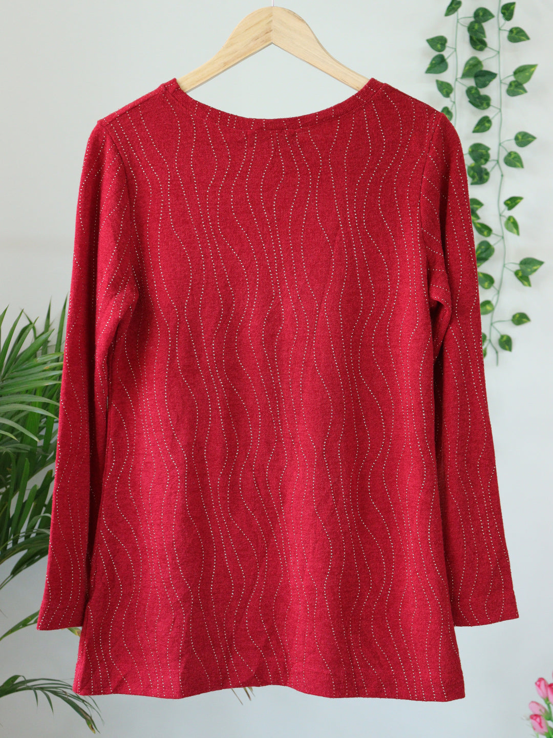 Red Winter Top - 40"