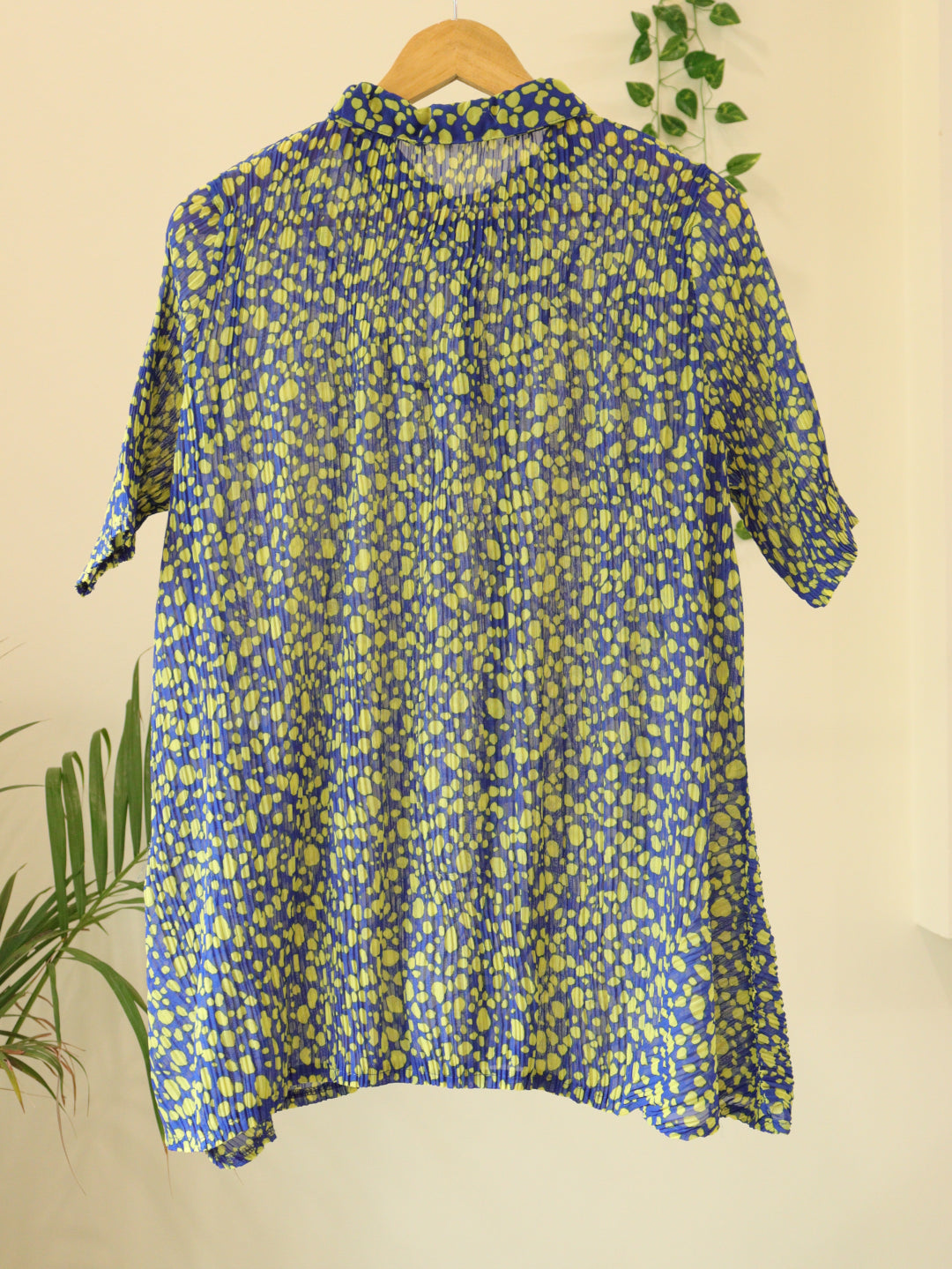 Blue Printed Top - 42"