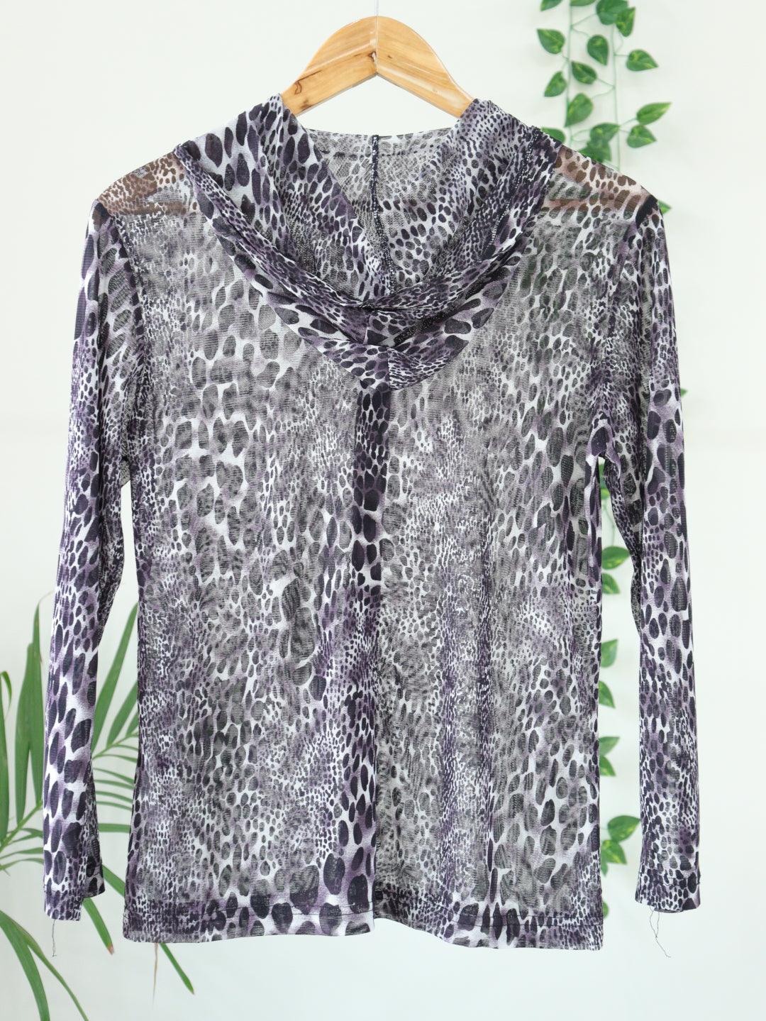 Printed Net Top - 36"