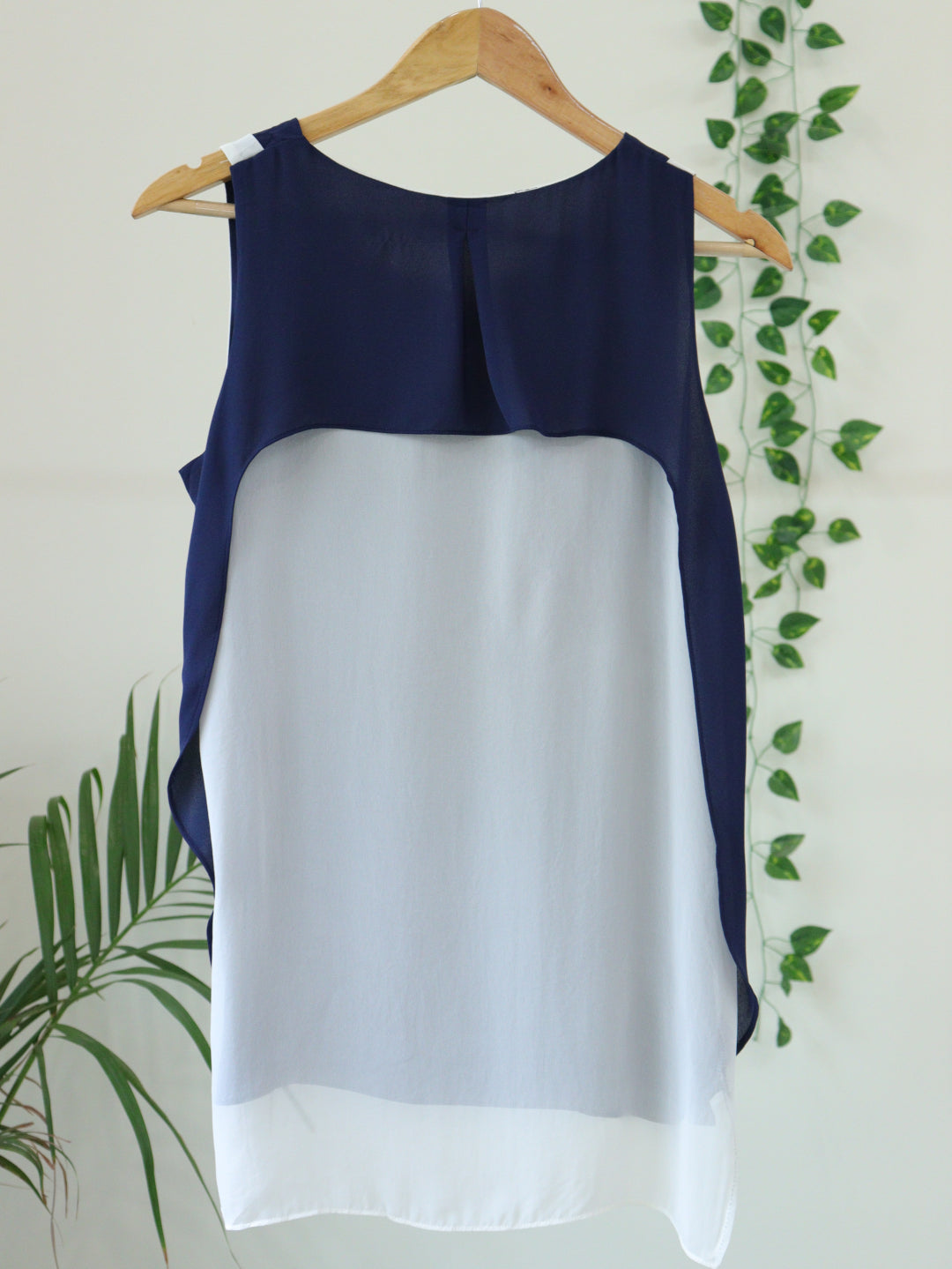 Blue & White Top - 36"