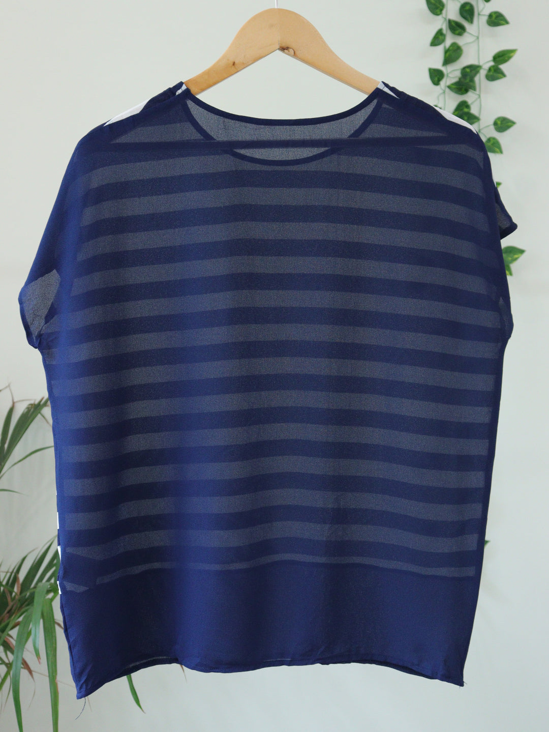 Blue Striped Top - 42"