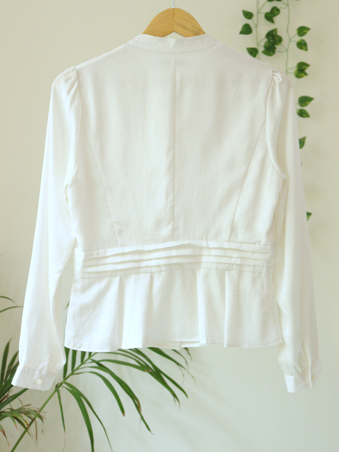 White Fancy Top - 36"