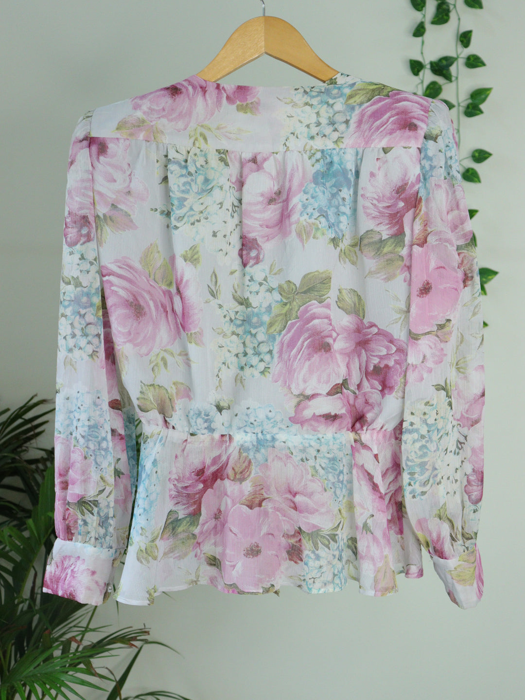 Pink Floral Top - 40"