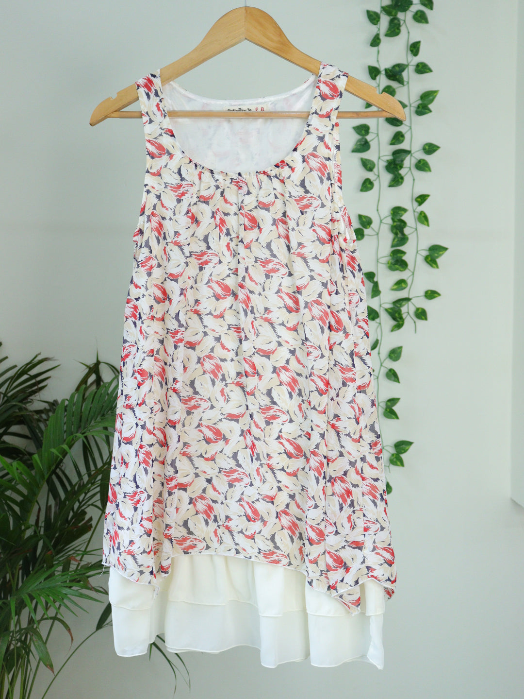 Pink Printed Top - 36"