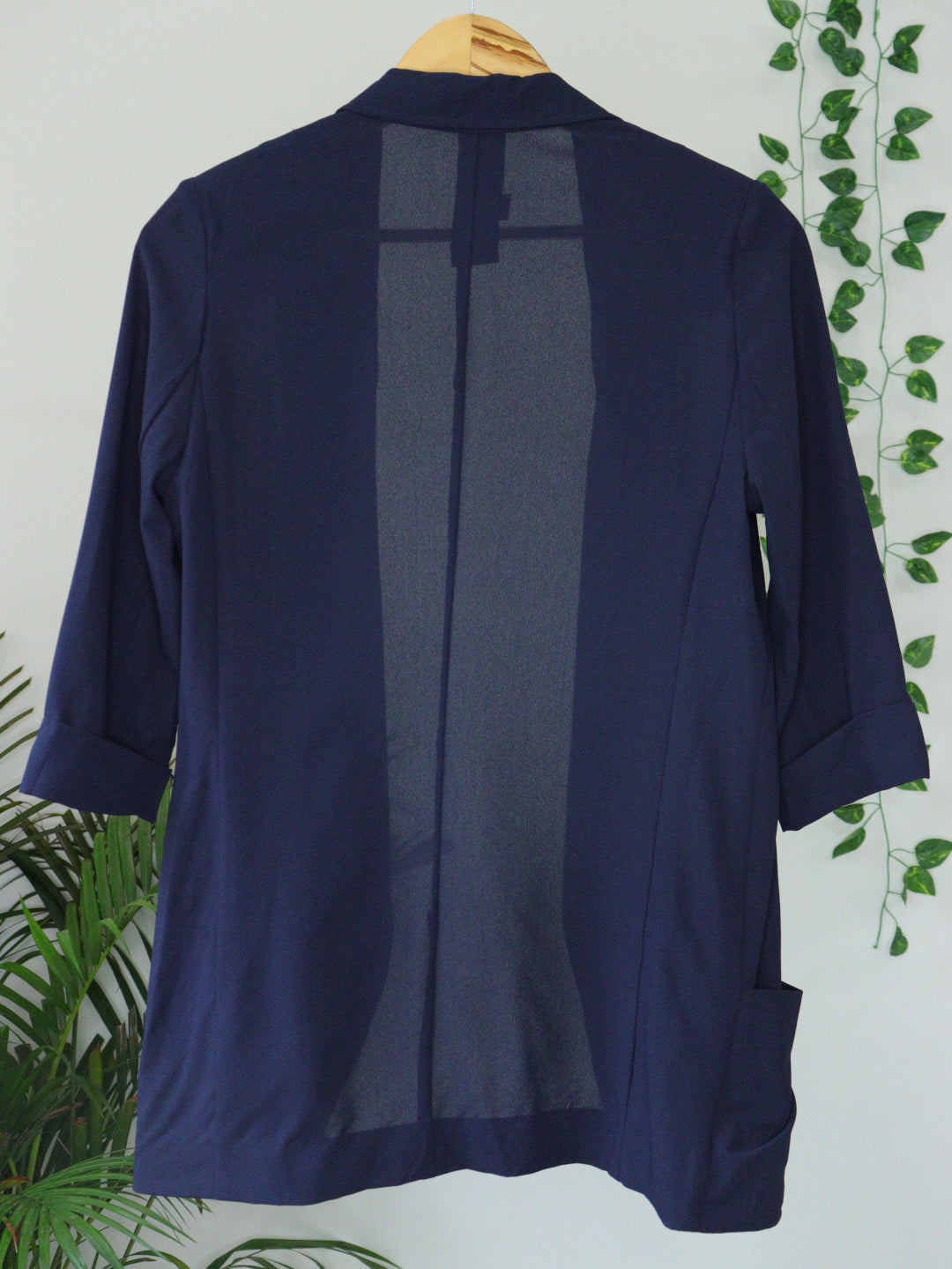 Blue Shrug - 38"