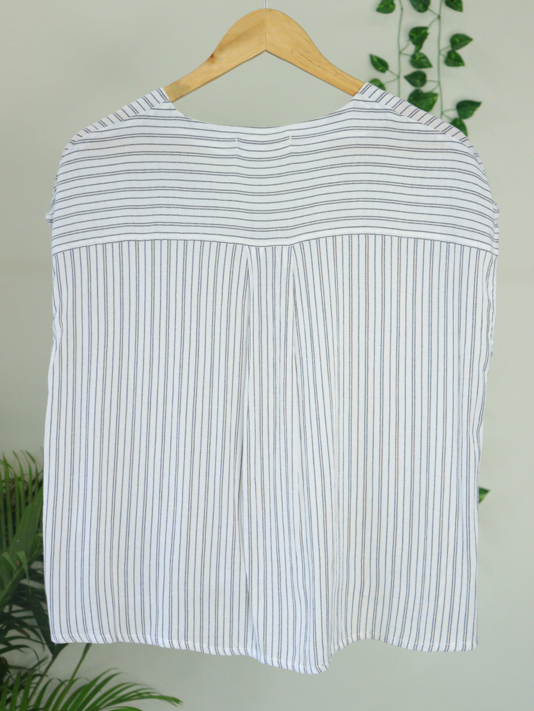 White Striped Top - 38"