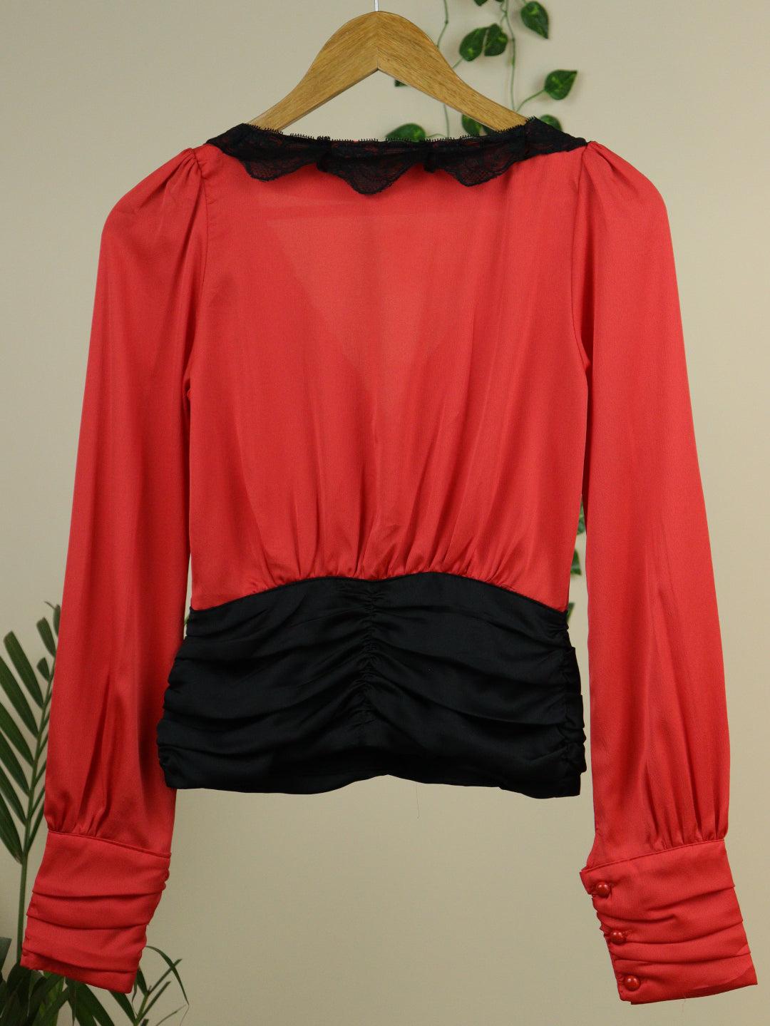 Red Crop Top - 33"