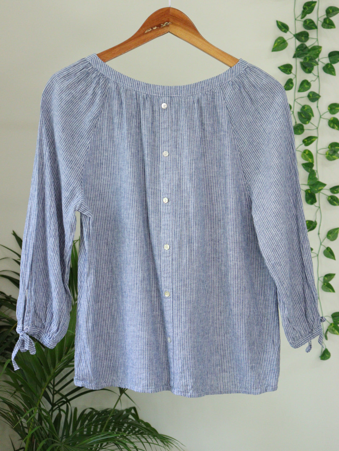 Blue Printed Top - 40"
