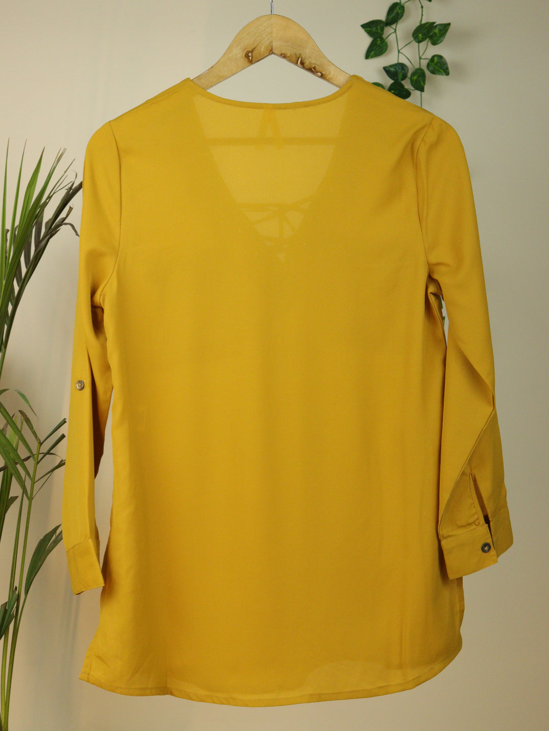 Mustard Kurti Top - 38"