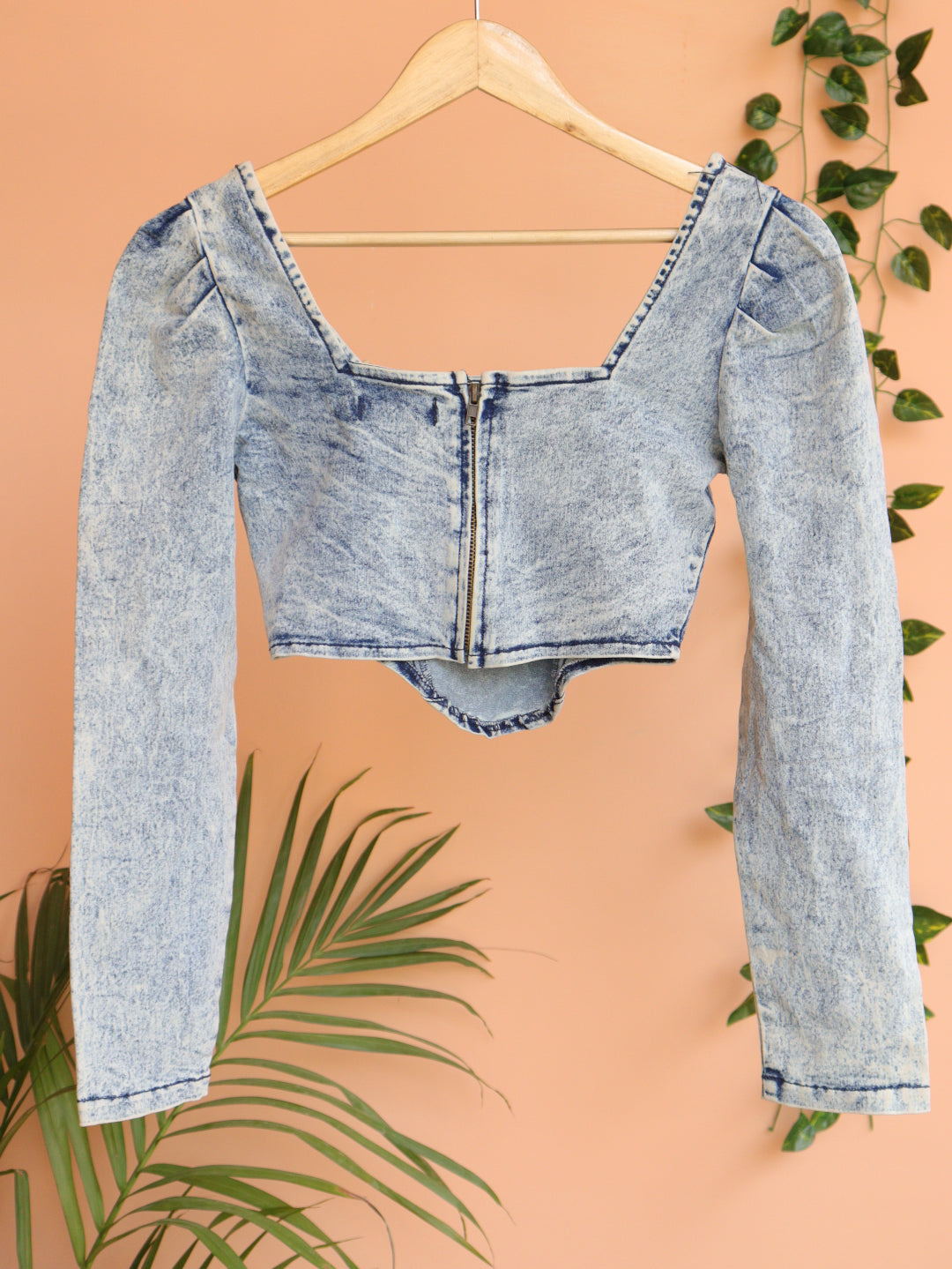 Denim Corset Top - 31"