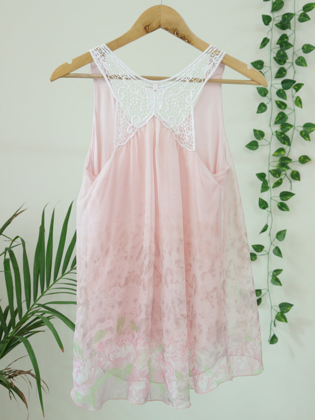 Pink Blosom Top - 34"