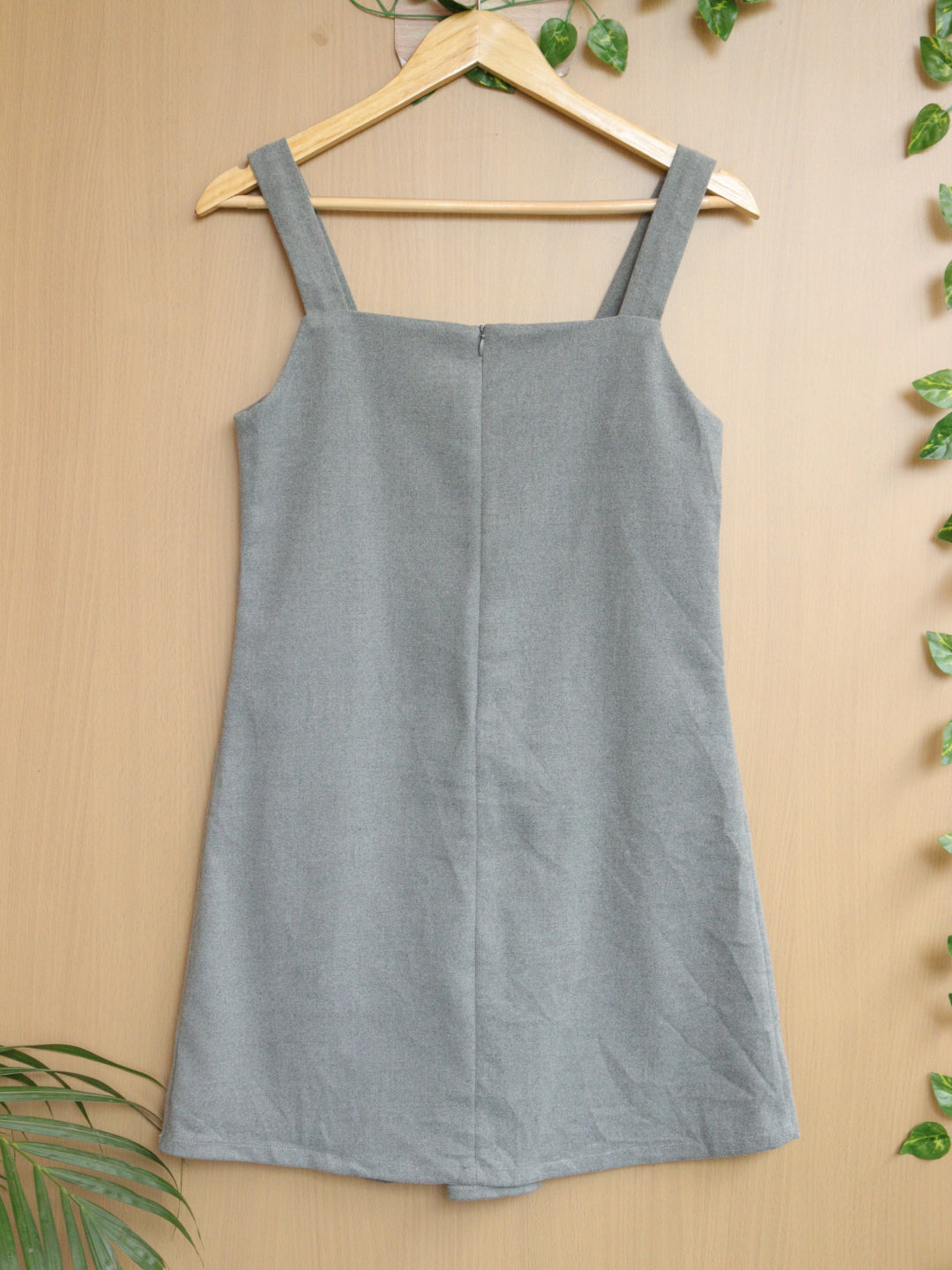 Grey Winter Dress - 34"