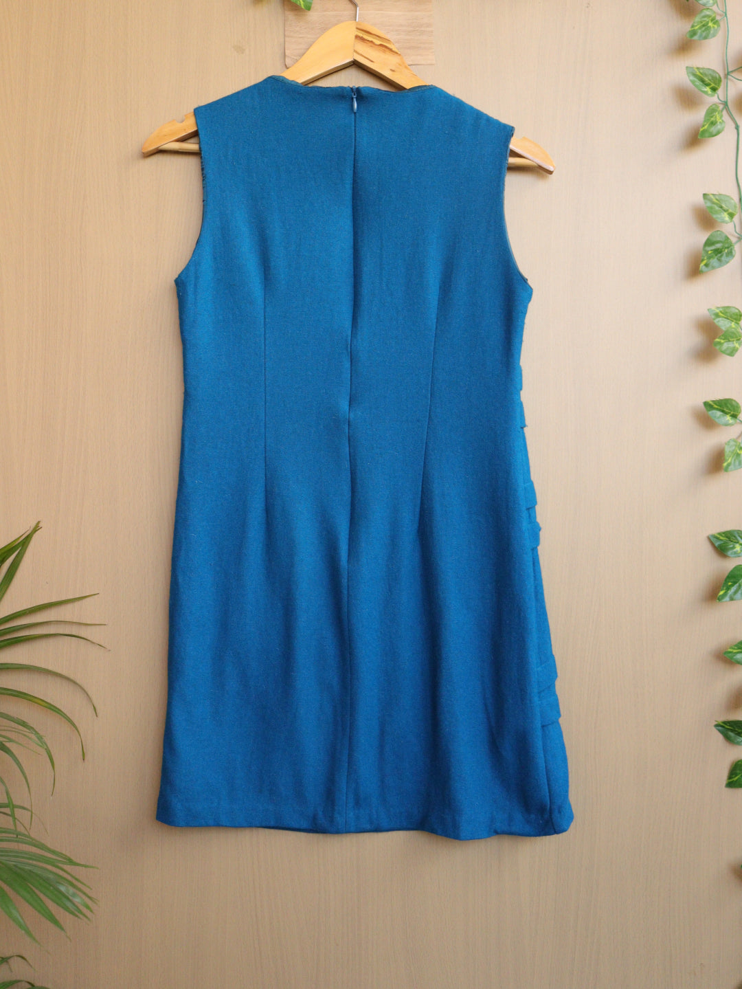 Blue Winter Dress - 34"