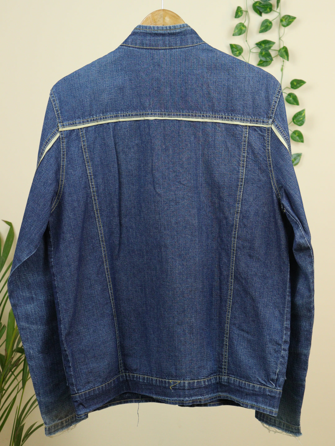 Zipper Denim Jacket - 40"
