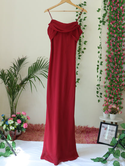 Red Gown - 34"