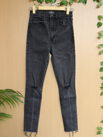 Faded Black Jeans - 26"