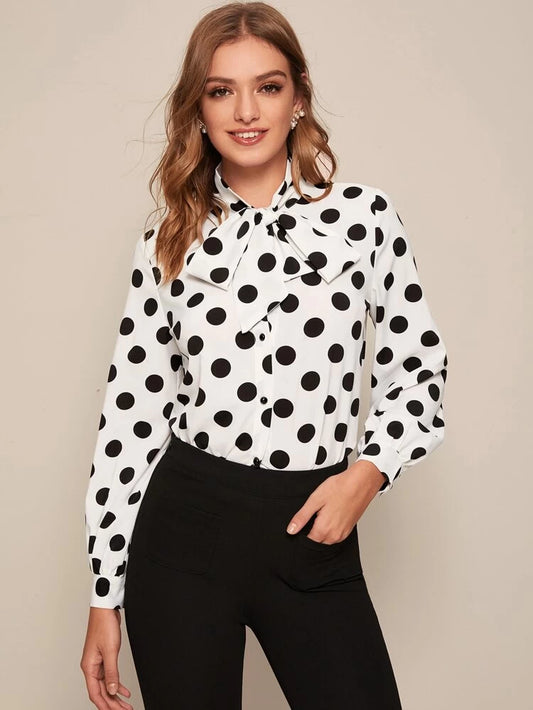 Polka Dot Top - 42"