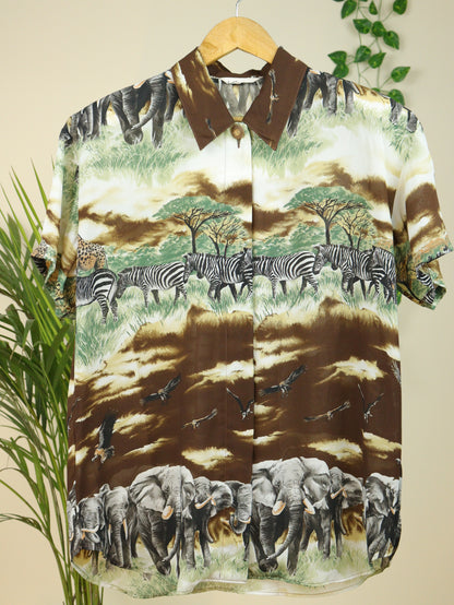 Jungle Printed Shirt - 44"