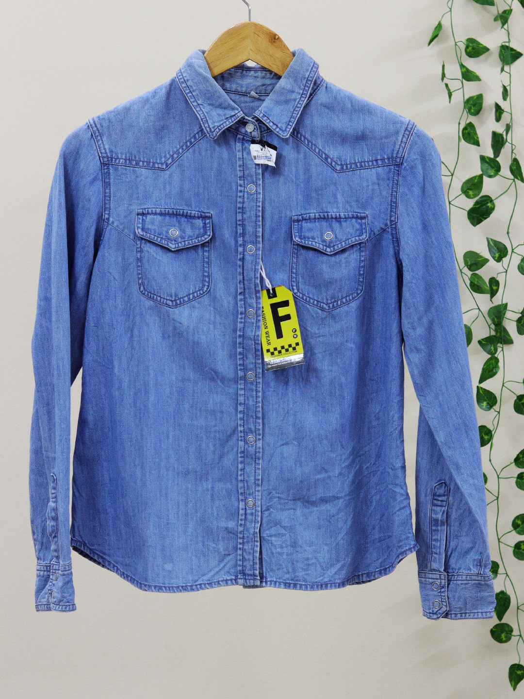 Light Blue Denim Shirt - 38"