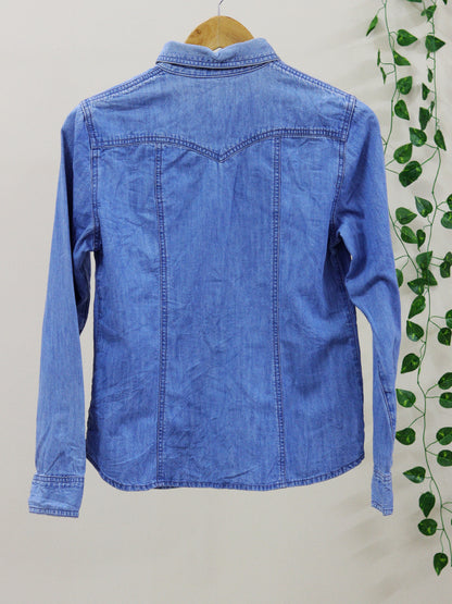 Light Blue Denim Shirt - 38"
