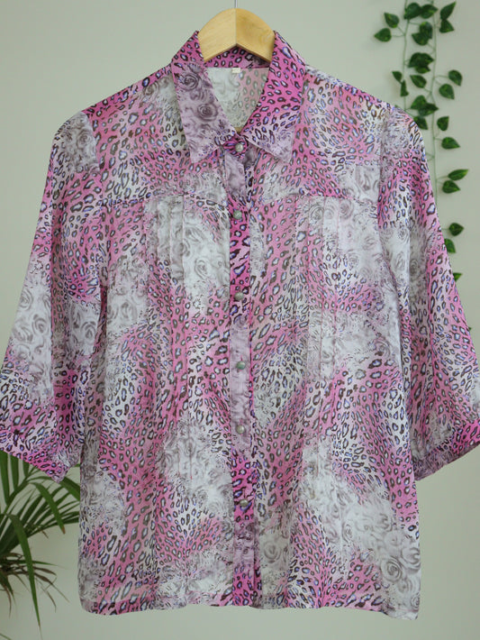 Pink Printed Shirt - 40"