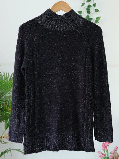 Black Turtle Neck - 38"