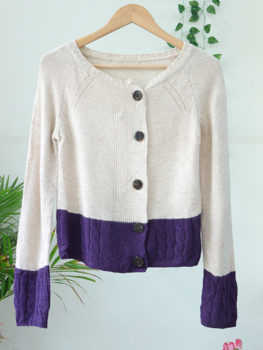 Cream Cradigan - 36"