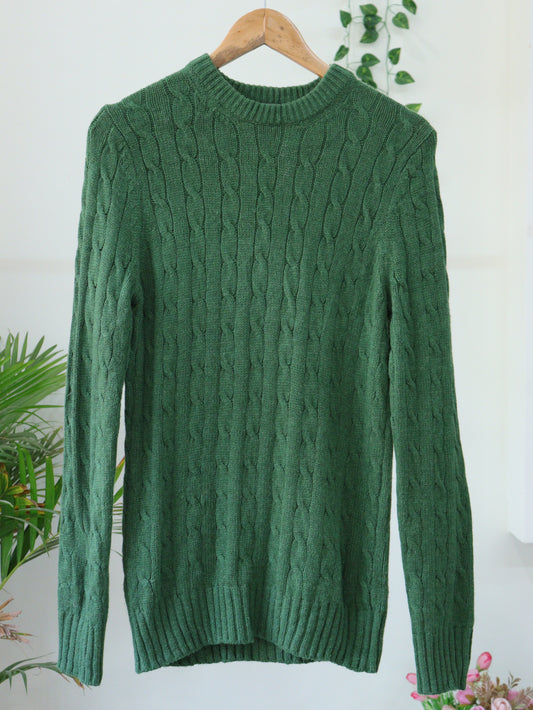 Green Pullover - 38"