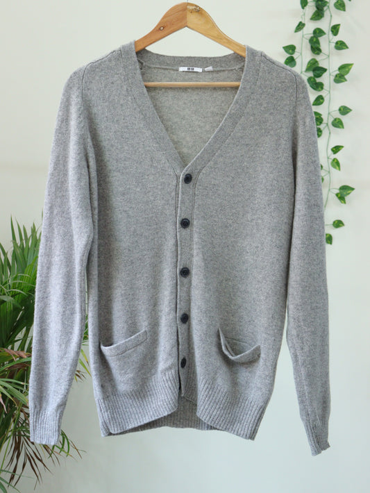 Grey Cardigan - 40"