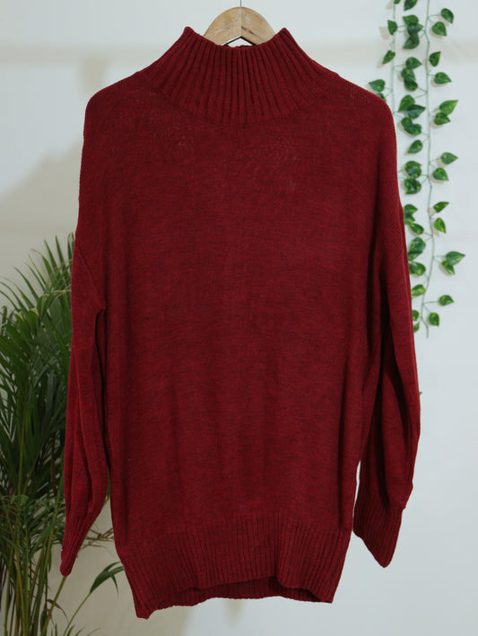 Maroon Sweater - 46"
