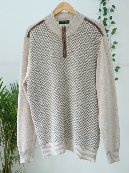 Cream Pullover - 44"
