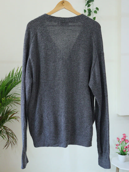 Grey Cardigan - 48"