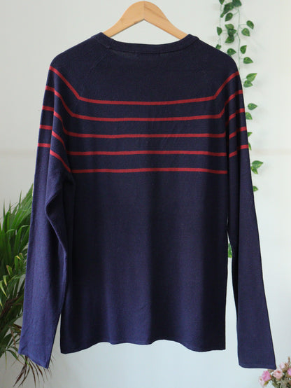 Blue Pullover - 40"